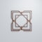 Ekena Millwork Small Lakewood Decorative Fretwork Wood Wall Panels, Walnut, 11 3/8"W x 11 3/8"H x 3/8"T WALW12X12X0375LWDWA - alternate 4
